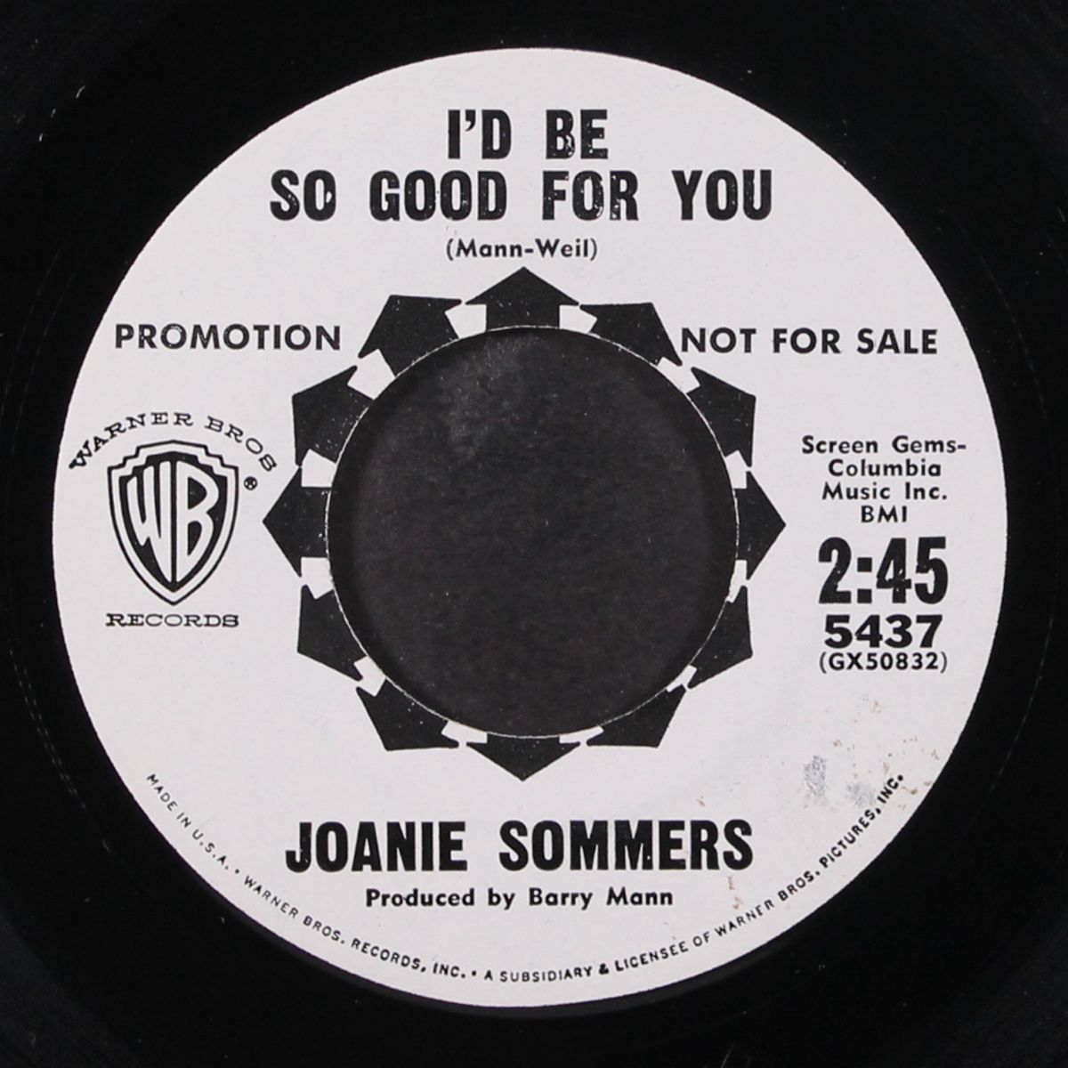 i'm gonna know he's mine by JOANIE SOMMERS
