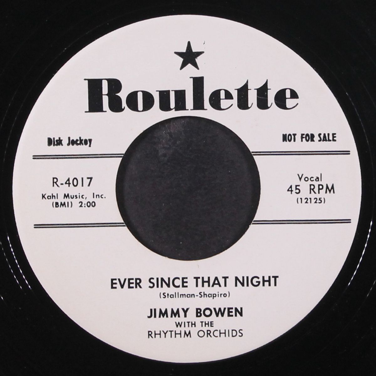 don't tell me your troubles / ever since that night by JIMMY BOWEN