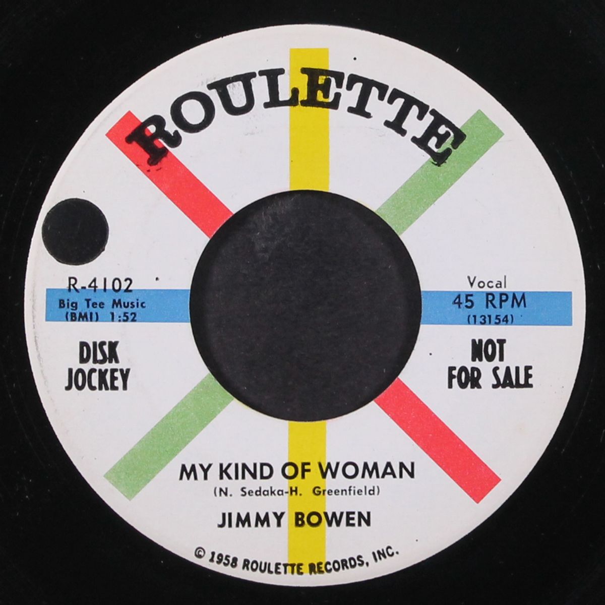 my kind of woman by JIMMY BOWEN