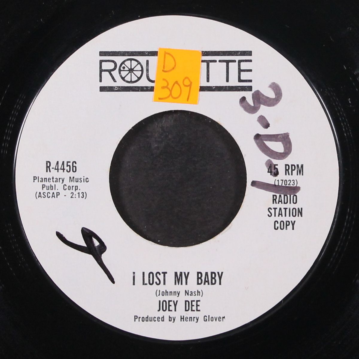 i lost my baby by JOEY DEE