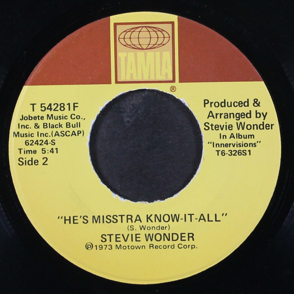 sir duke / he's misstra know it all by STEVIE WONDER