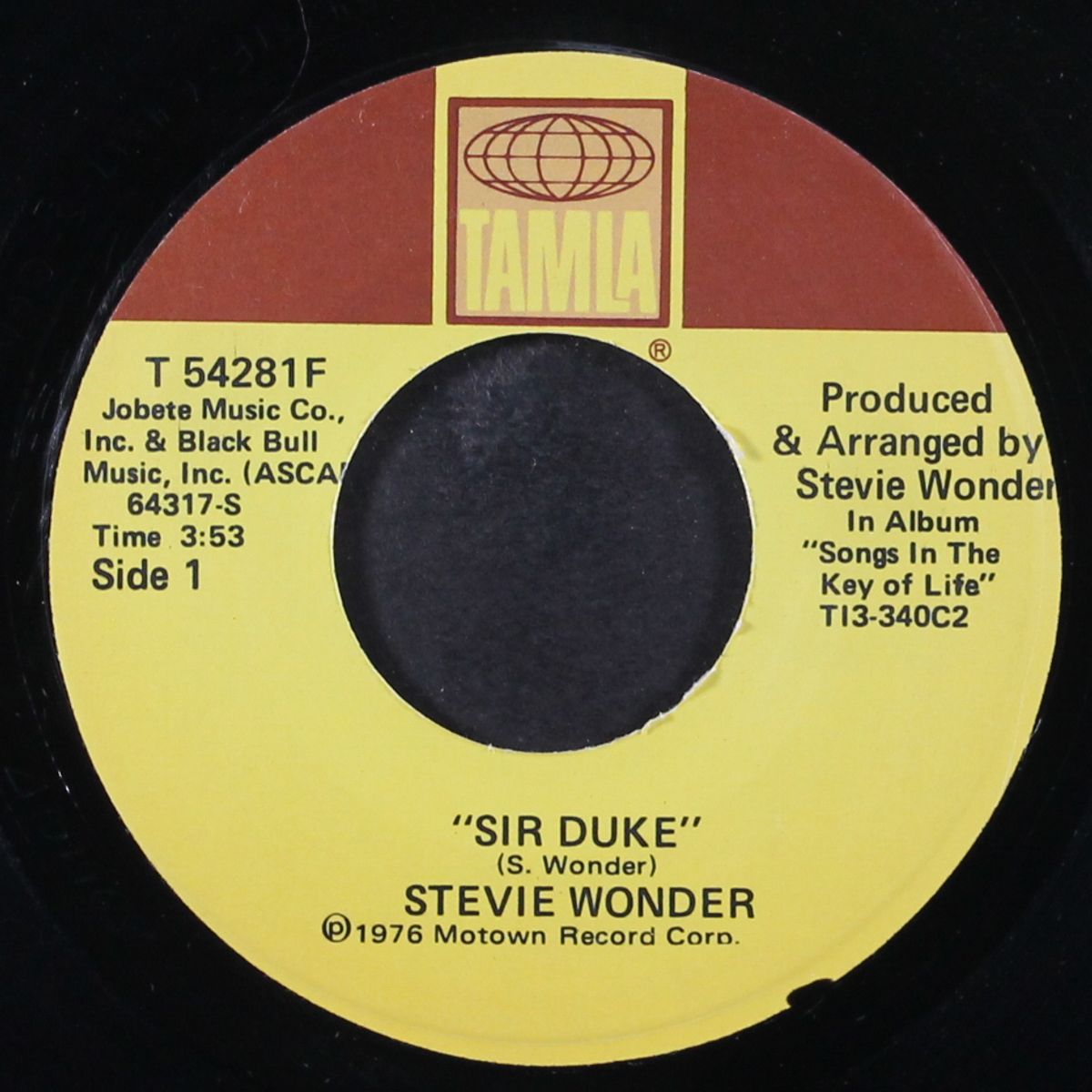 sir duke / he's misstra know it all by STEVIE WONDER