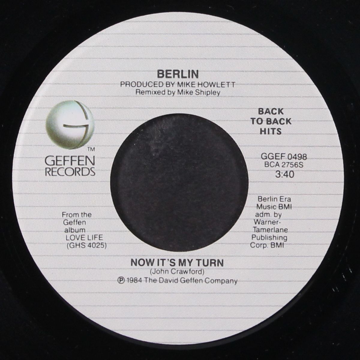 no more words / now it's my turn by BERLIN