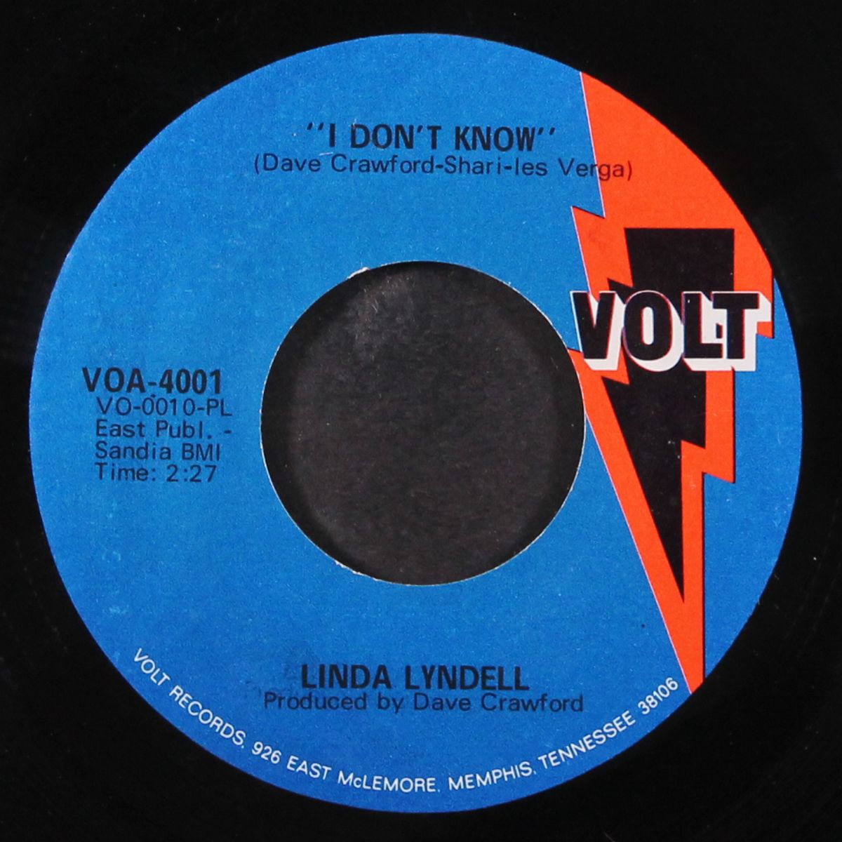 i don't know / what a man by LINDA LYNDELL