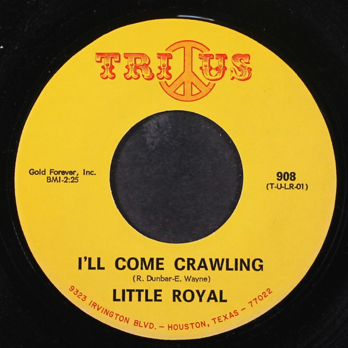 panama red / i'll come crawling by ROYAL SHOWBAND / LITTLE ROYAL
