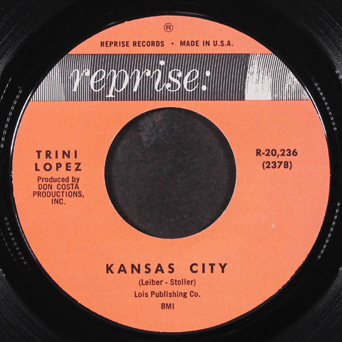 kansas city / lonesome traveler by TRINI LOPEZ