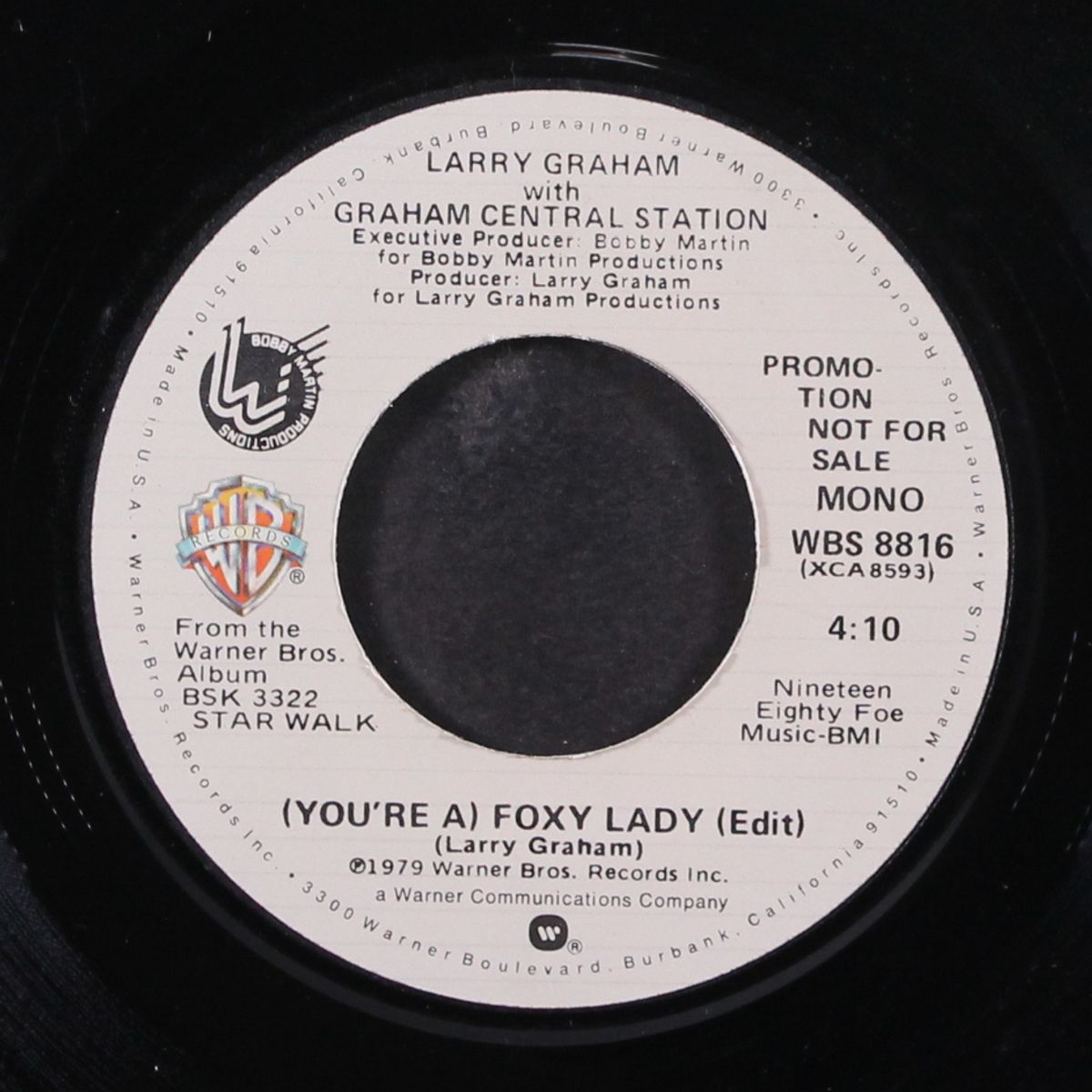 you're a foxy lady / mono by LARRY GRAHAM