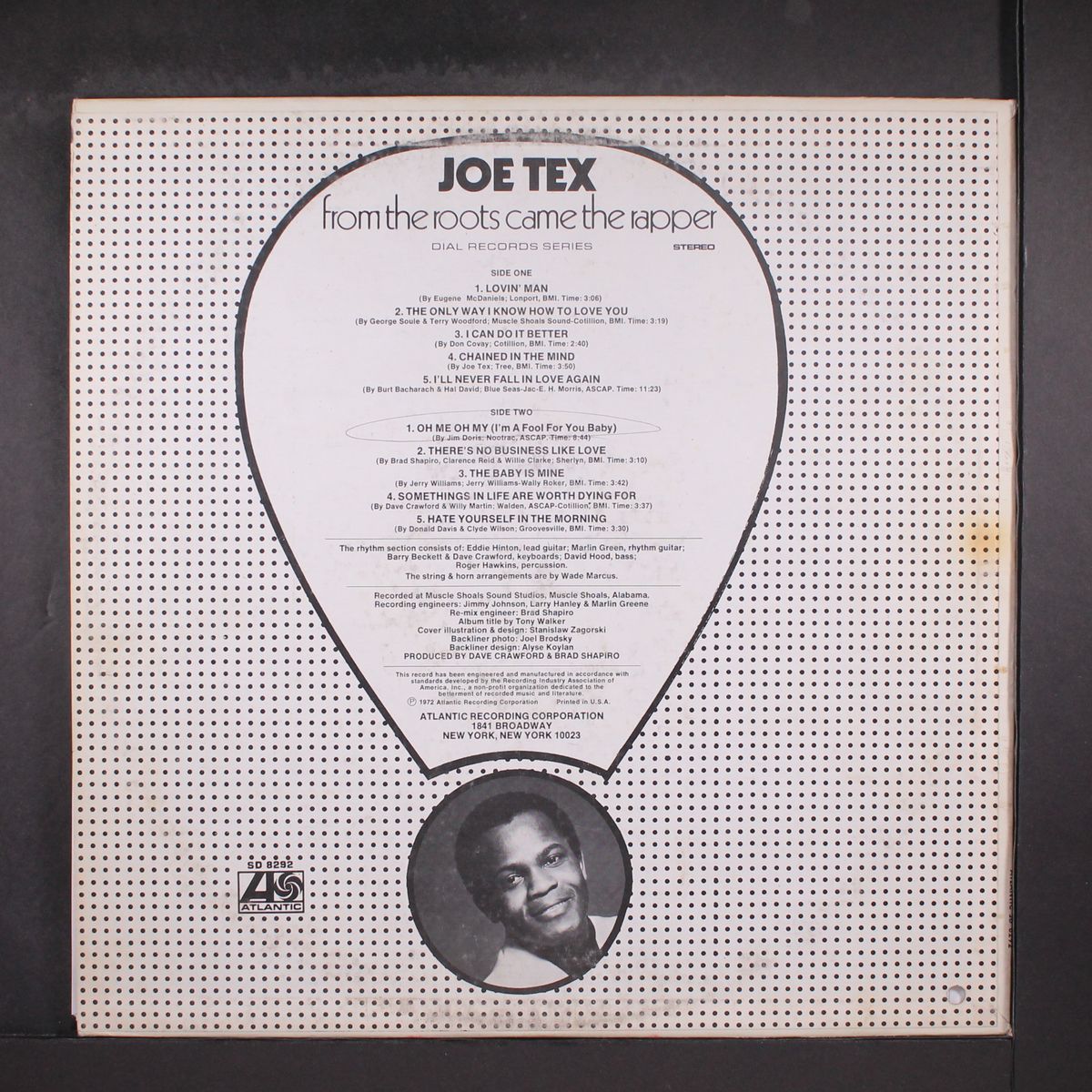 from the roots came the rapper by JOE TEX
