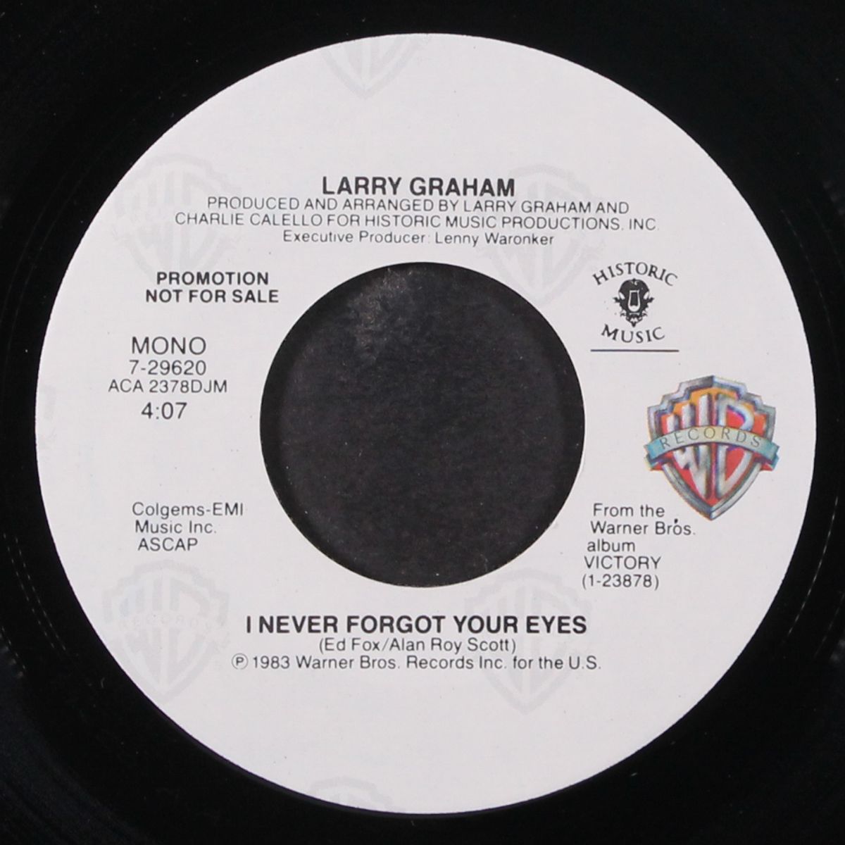 i never forgot your eyes / mono by LARRY GRAHAM