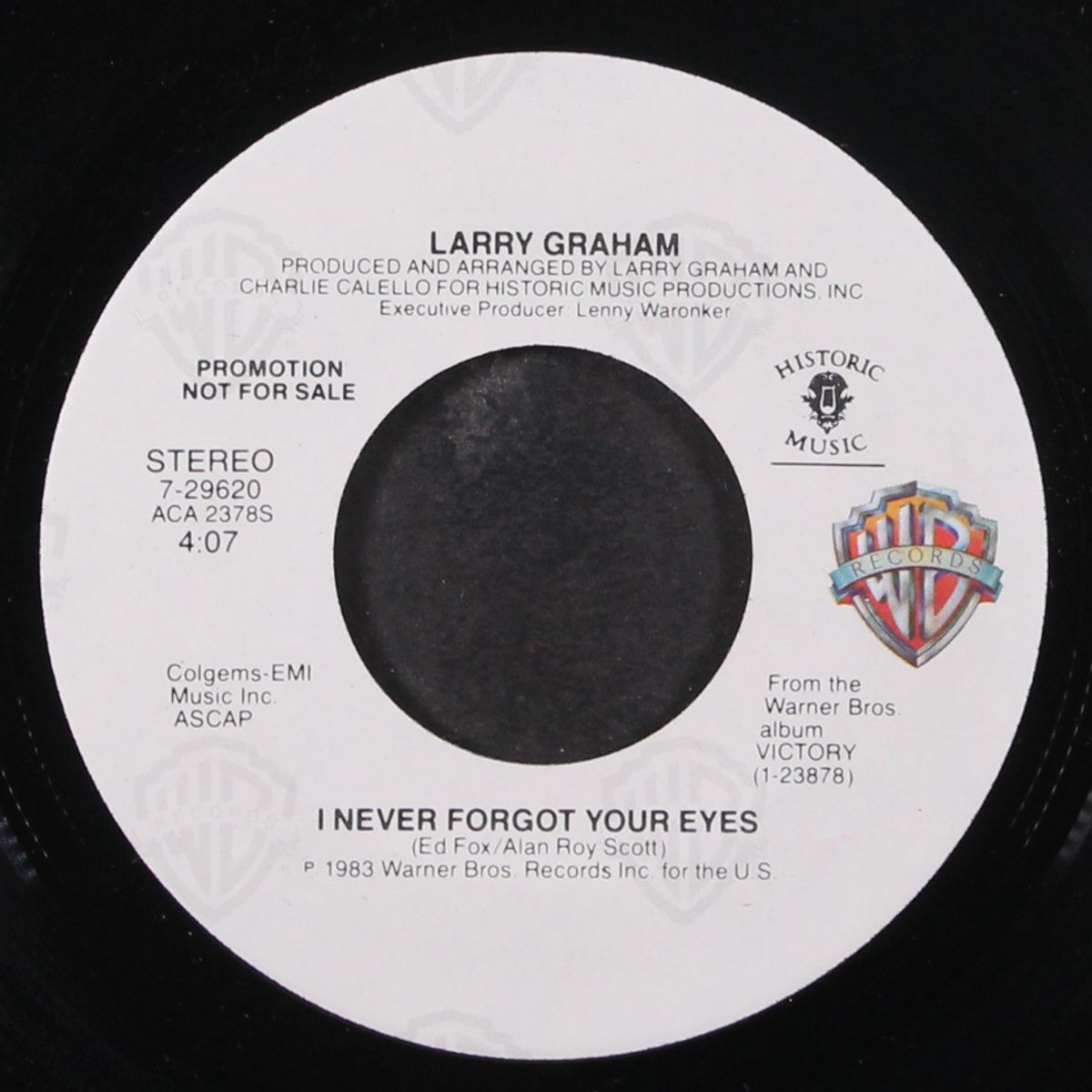i never forgot your eyes / mono by LARRY GRAHAM