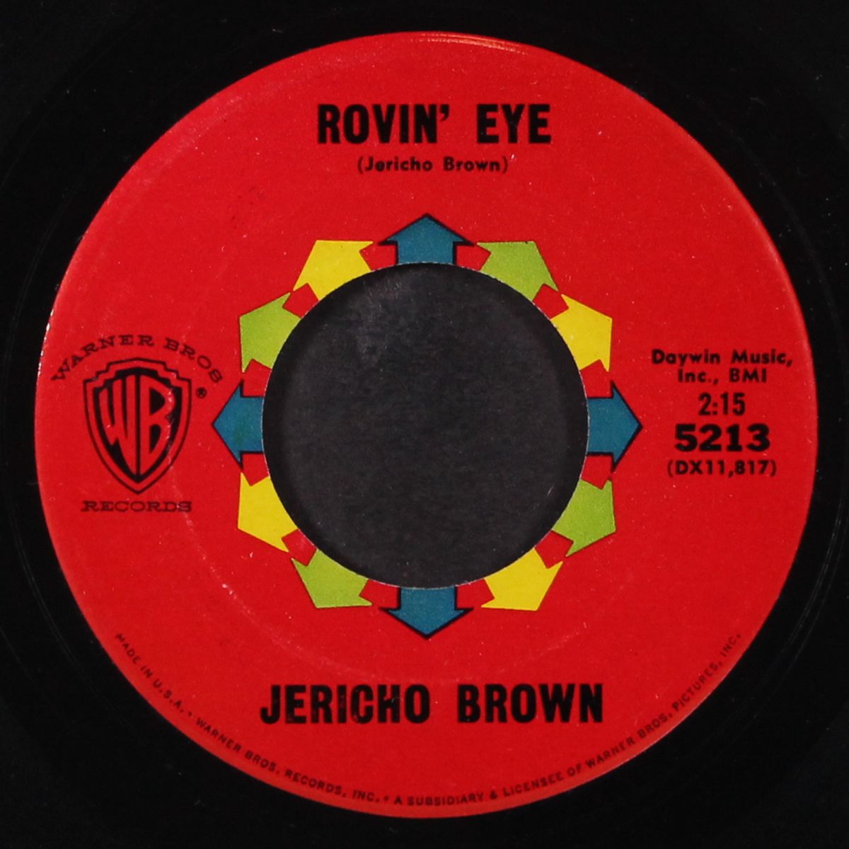 rovin' eye by JERICHO BROWN