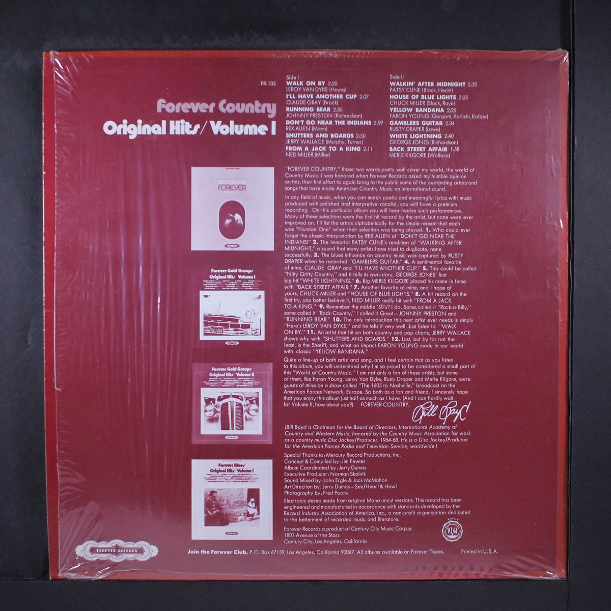 forever country: original hits volume 1 by VARIOUS
