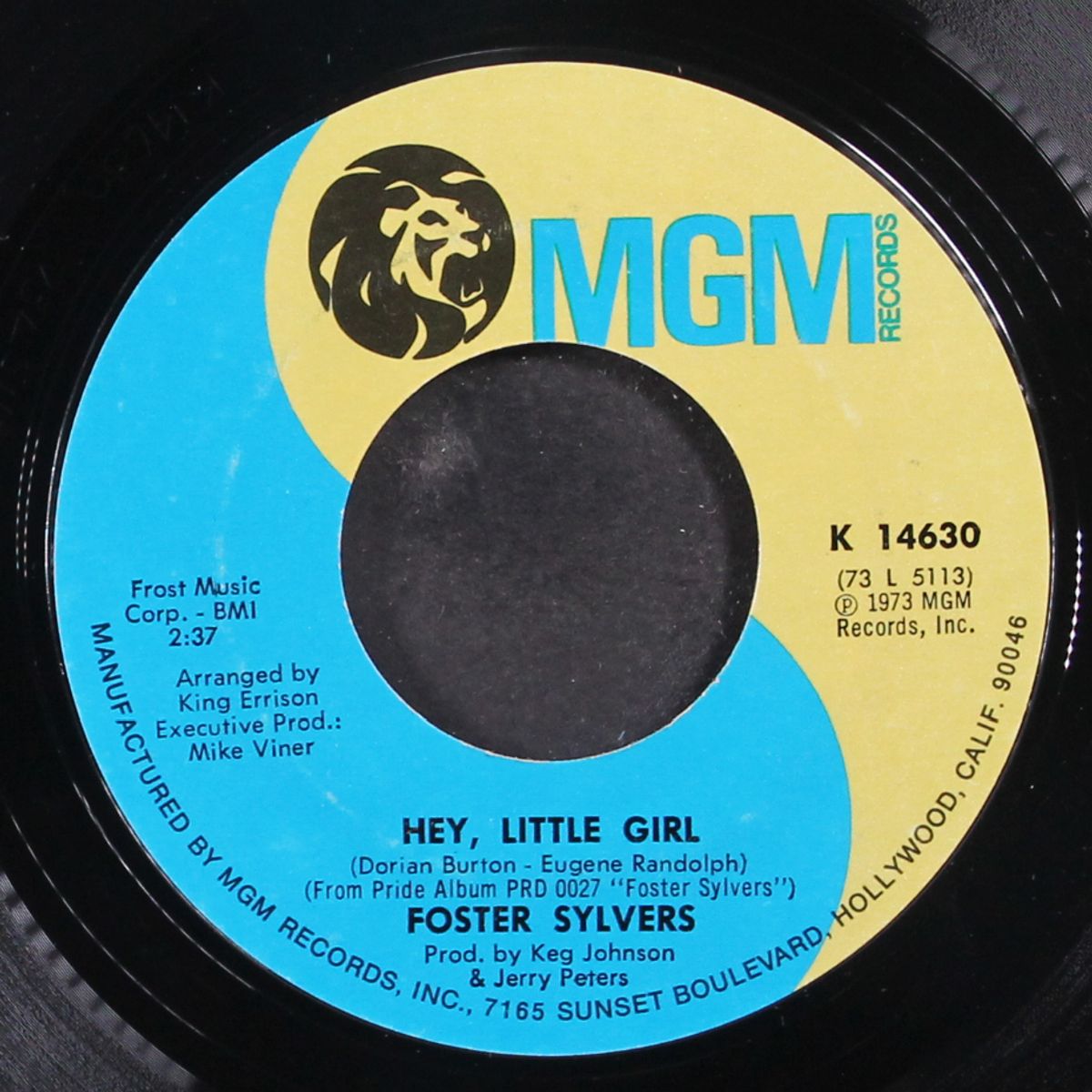 i'll get you in the end / hey, little girl by FOSTER SYLVERS