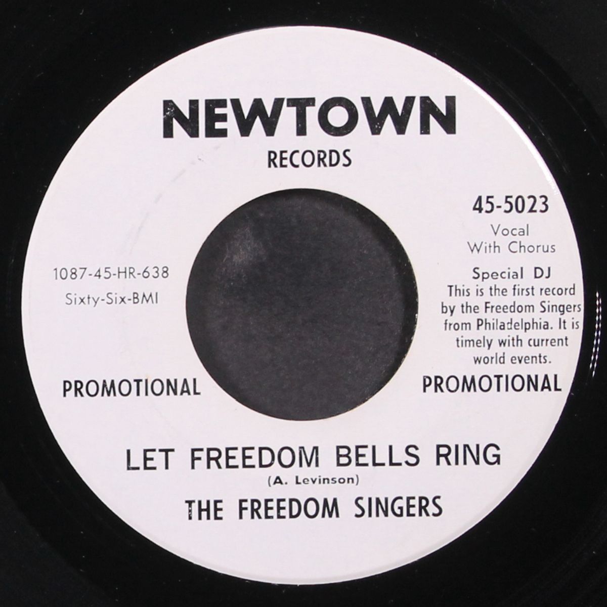 let freedom bells ring / same by FREEDOM SINGERS