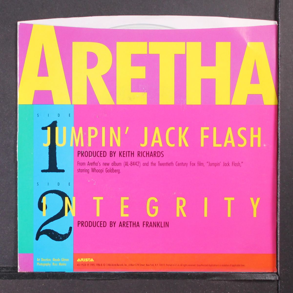 jumpin' jack flash / short by ARETHA FRANKLIN