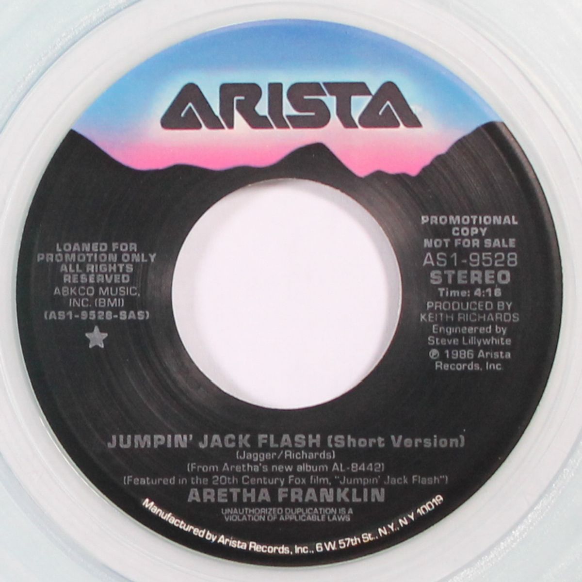 jumpin' jack flash / short by ARETHA FRANKLIN