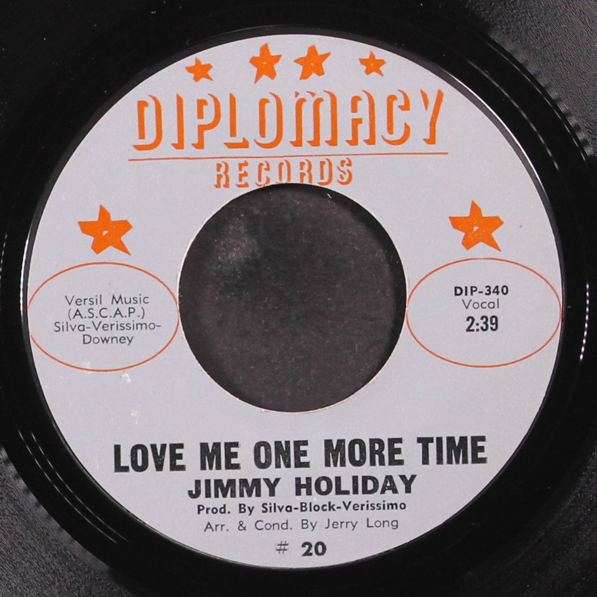the new breed / love me one more time by JIMMY HOLIDAY
