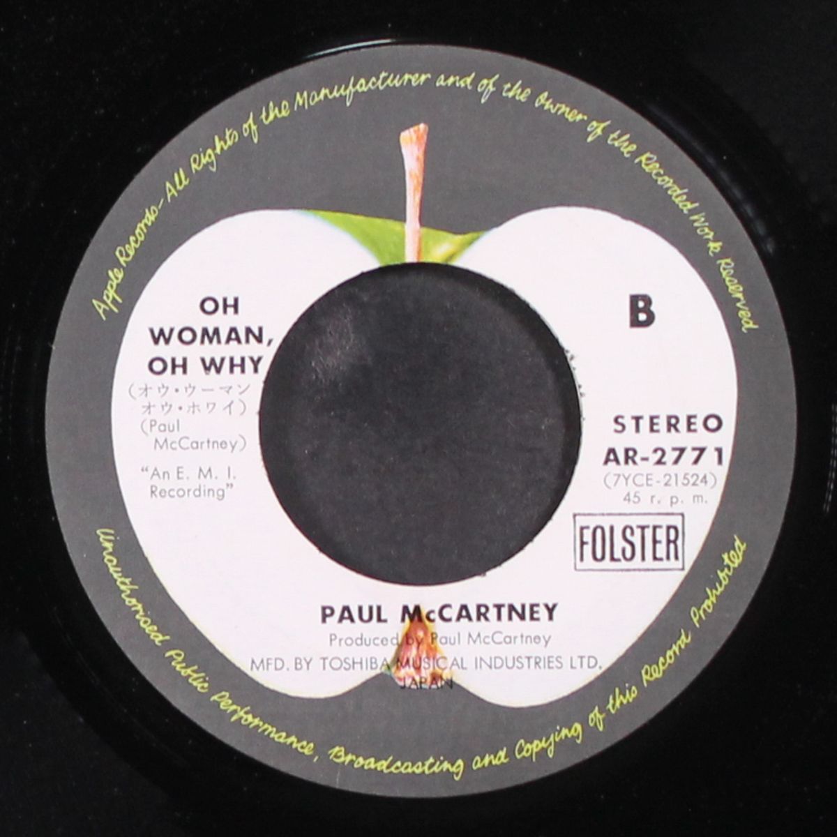 another day / oh woman, oh why by PAUL MCCARTNEY
