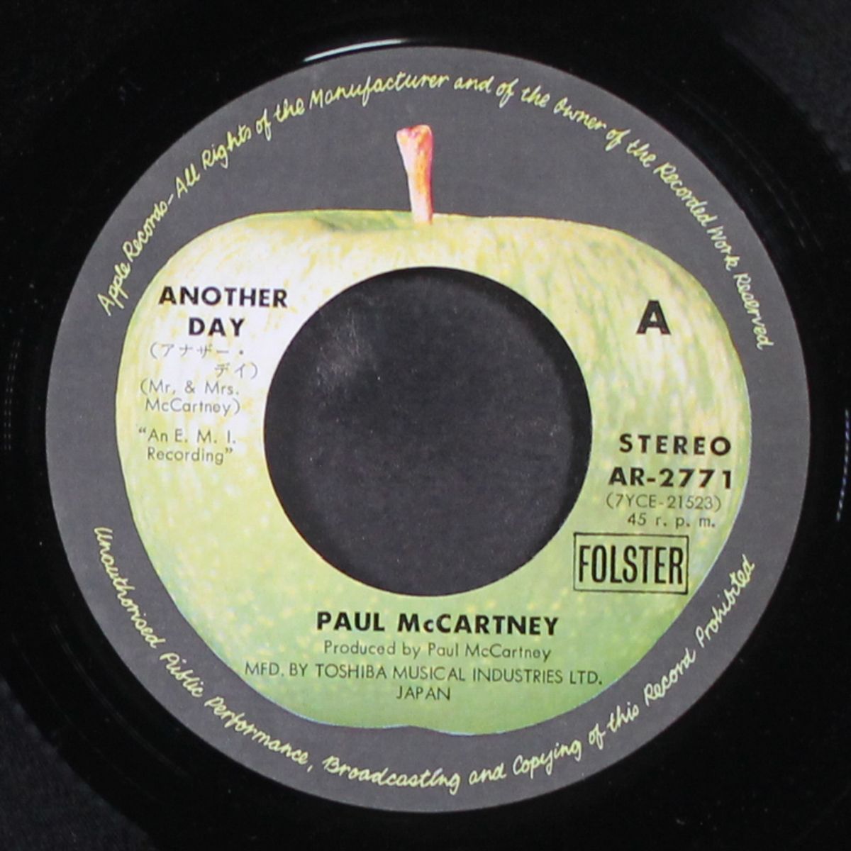 another day / oh woman, oh why by PAUL MCCARTNEY
