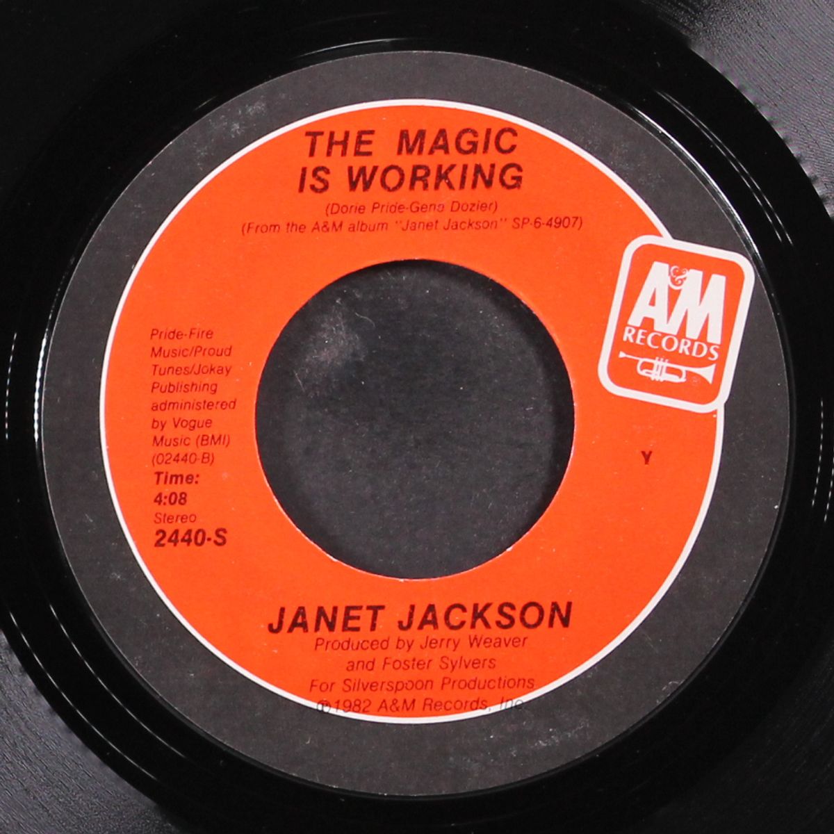 young love / the magic is working by JANET JACKSON