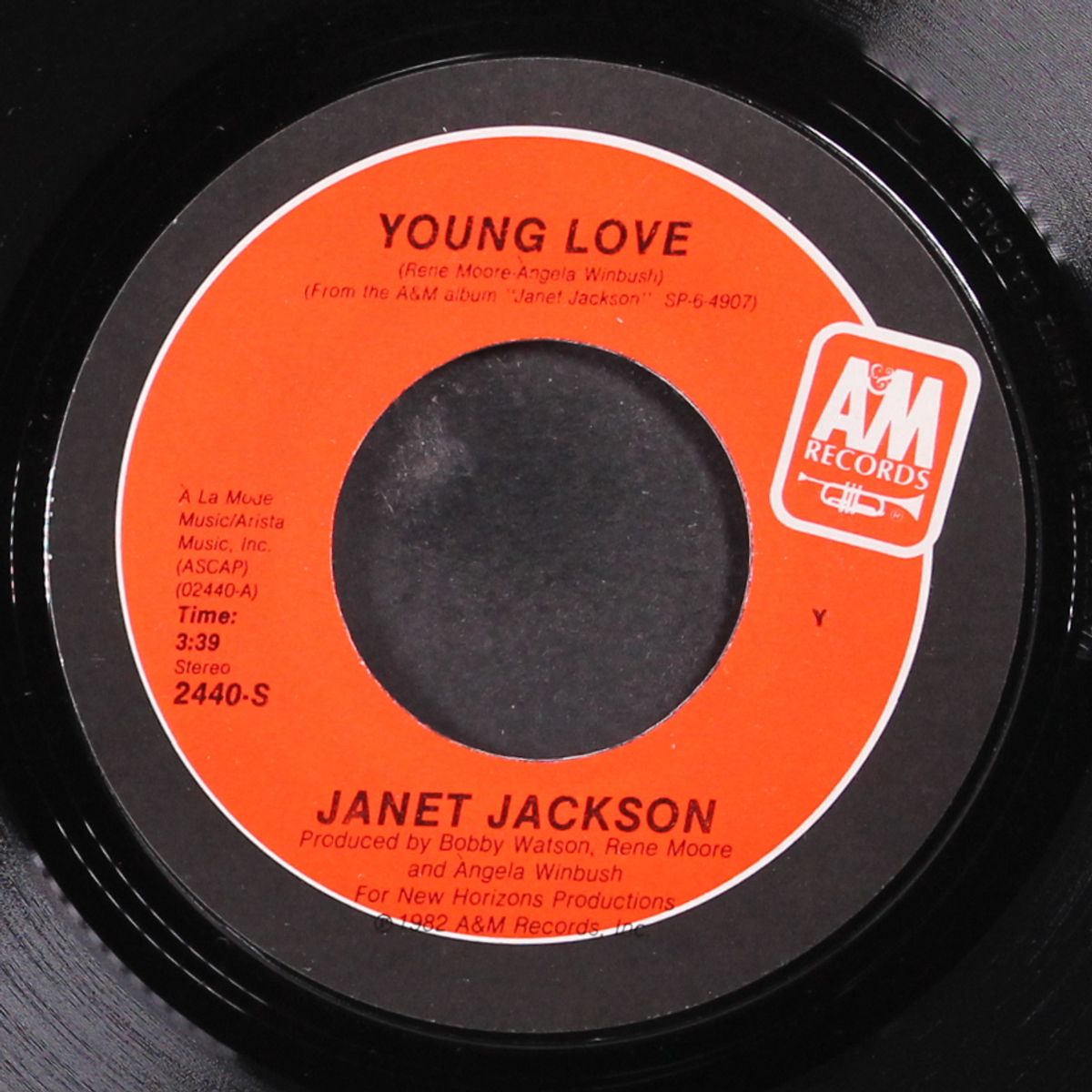 young love / the magic is working by JANET JACKSON