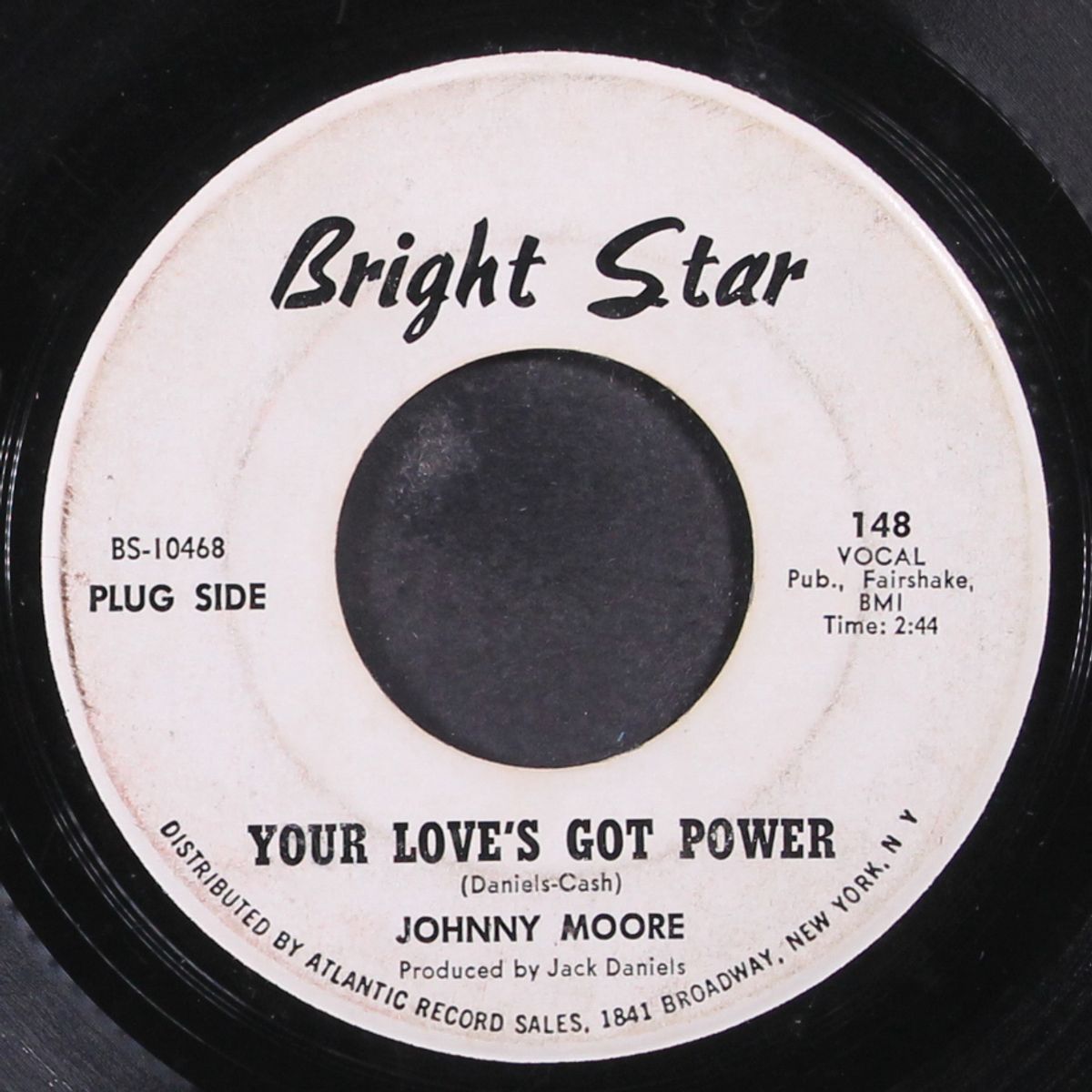 it may be tears of joy / your love's got power by JOHNNY MOORE