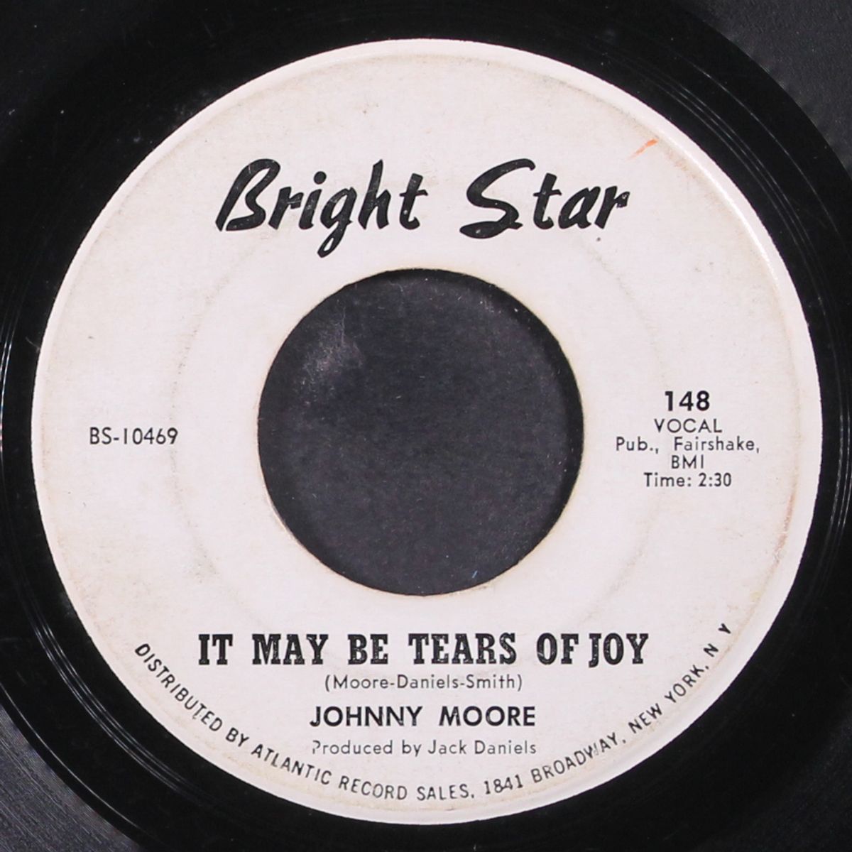 it may be tears of joy / your love's got power by JOHNNY MOORE