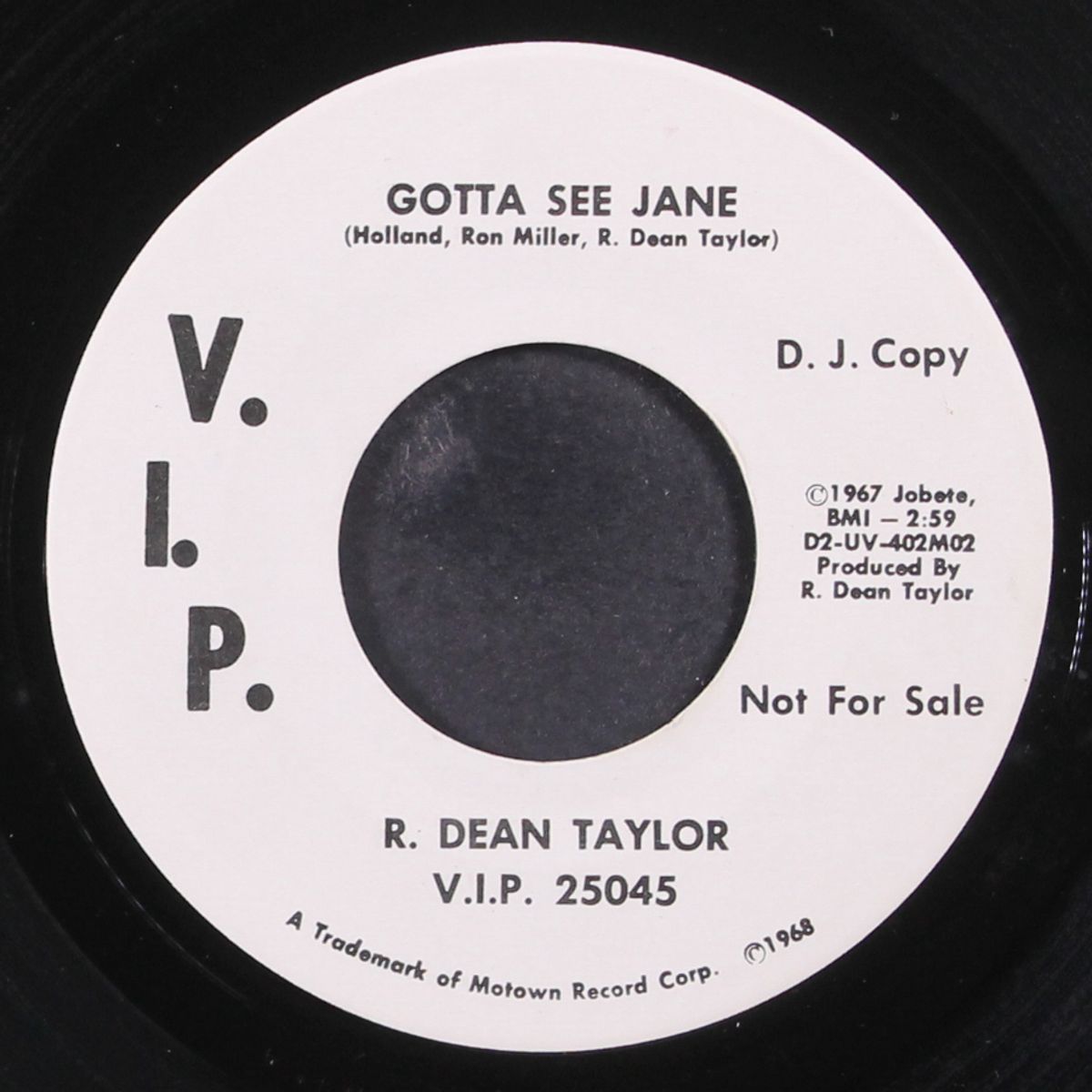 gotta see jane / same by R DEAN TAYLOR