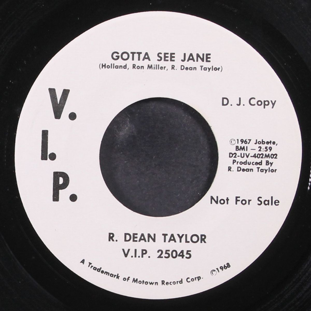 gotta see jane / same by R DEAN TAYLOR