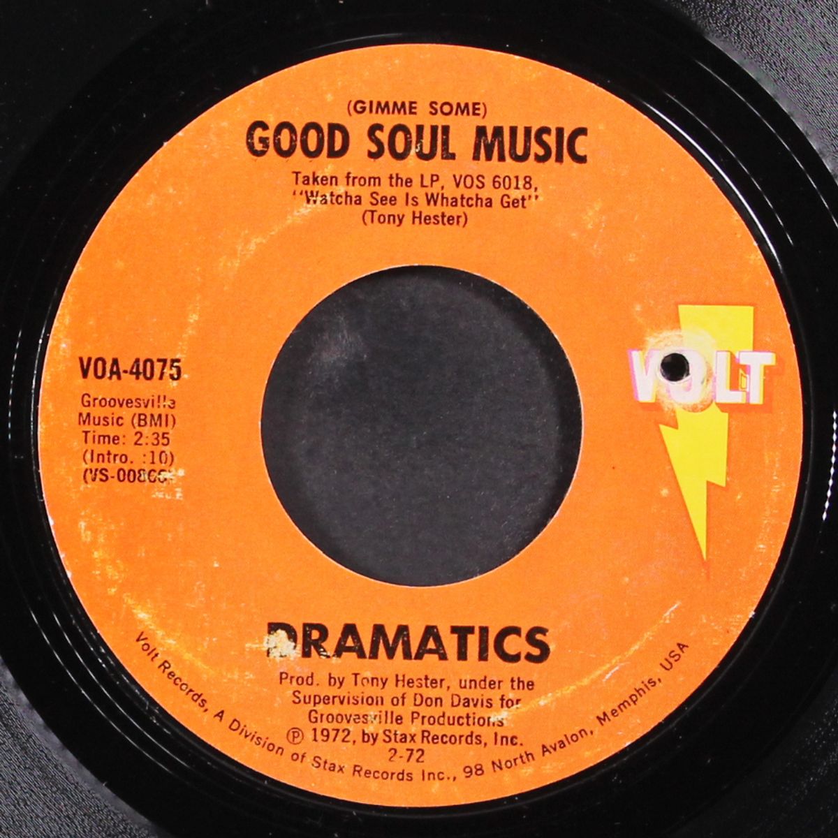 in the rain / gimme some good soul music by DRAMATICS