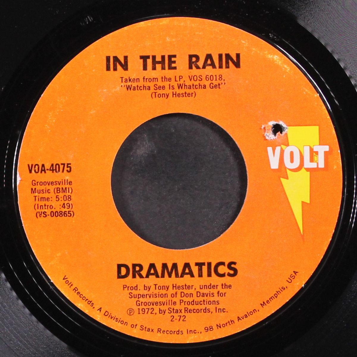 in the rain / gimme some good soul music by DRAMATICS