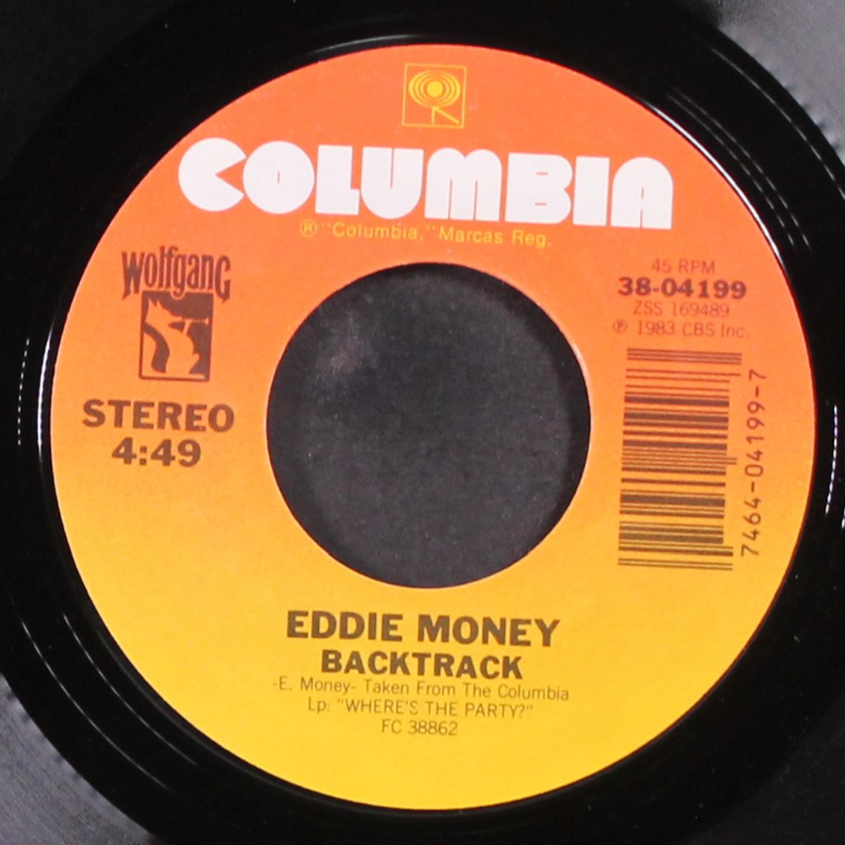 the big crash by EDDIE MONEY