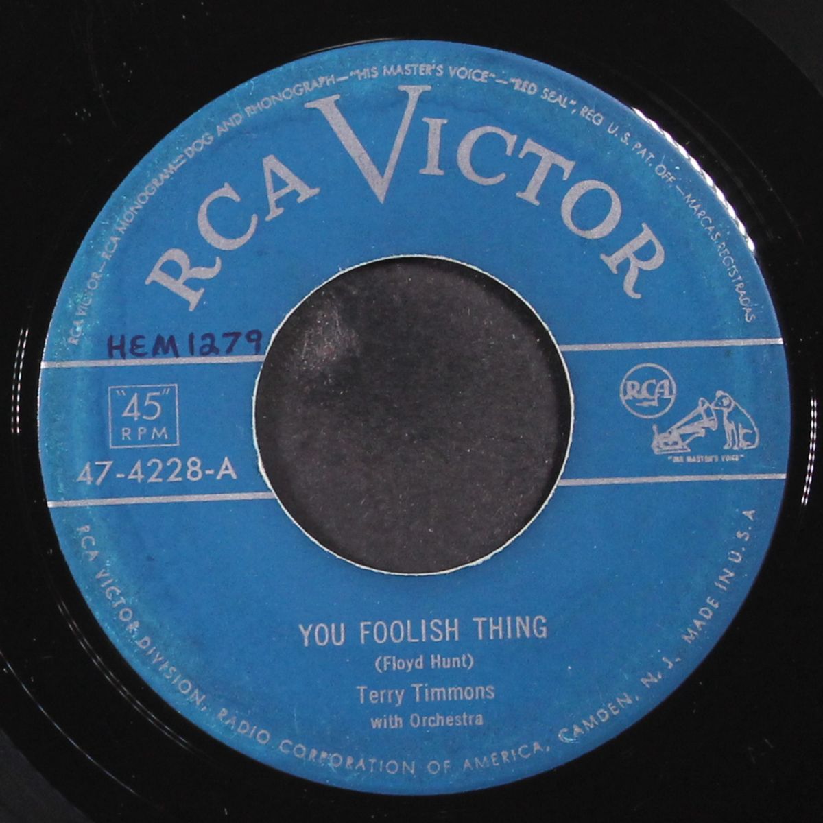 it ain't supposed to be like that / you foolish thing by TERRY TIMMONS