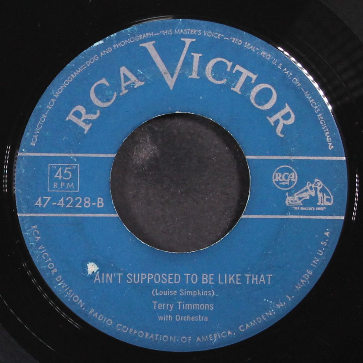 it ain't supposed to be like that / you foolish thing by TERRY TIMMONS
