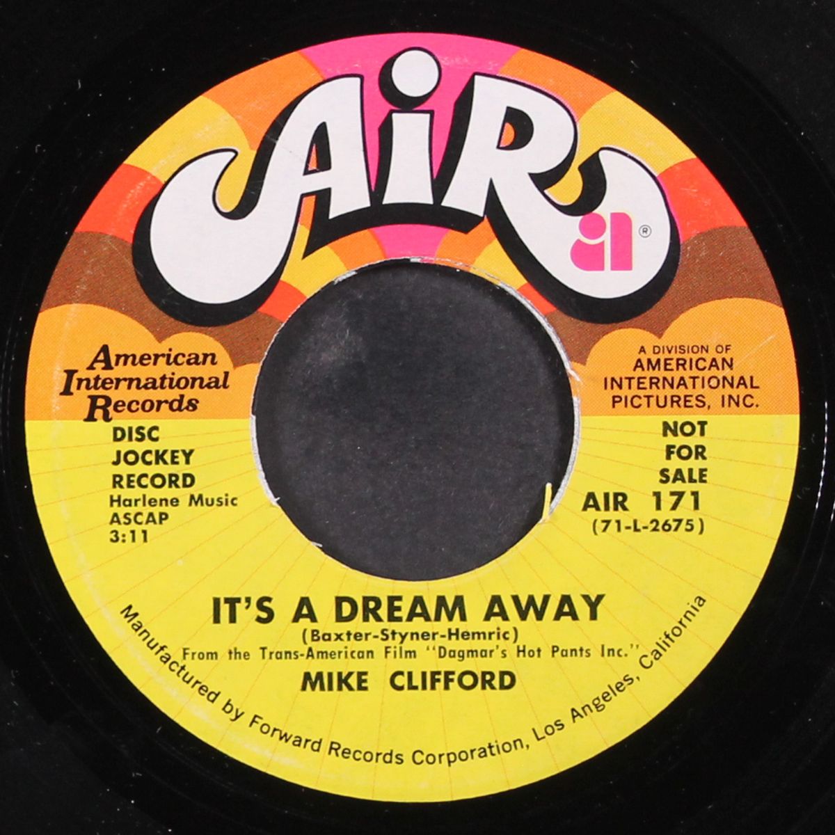 you say love / it's a dream away by MIKE CLIFFORD