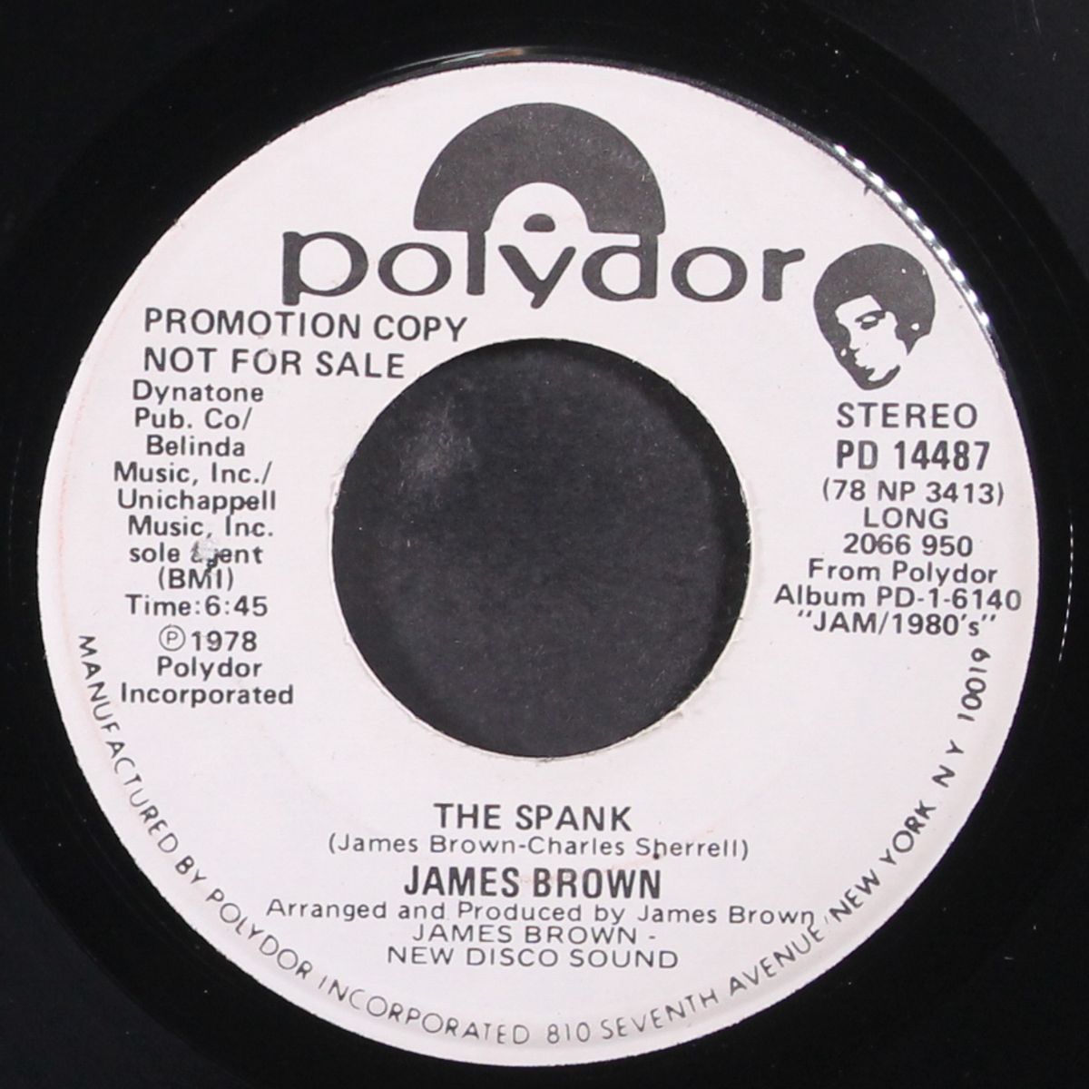 the spank / short by JAMES BROWN