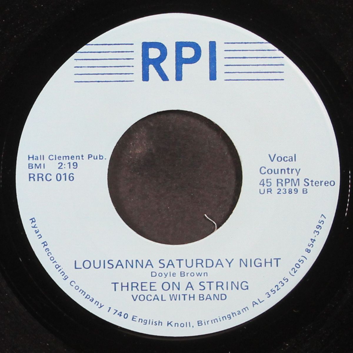 i'm a believer / louisianna saturday night by THREE ON A STRING
