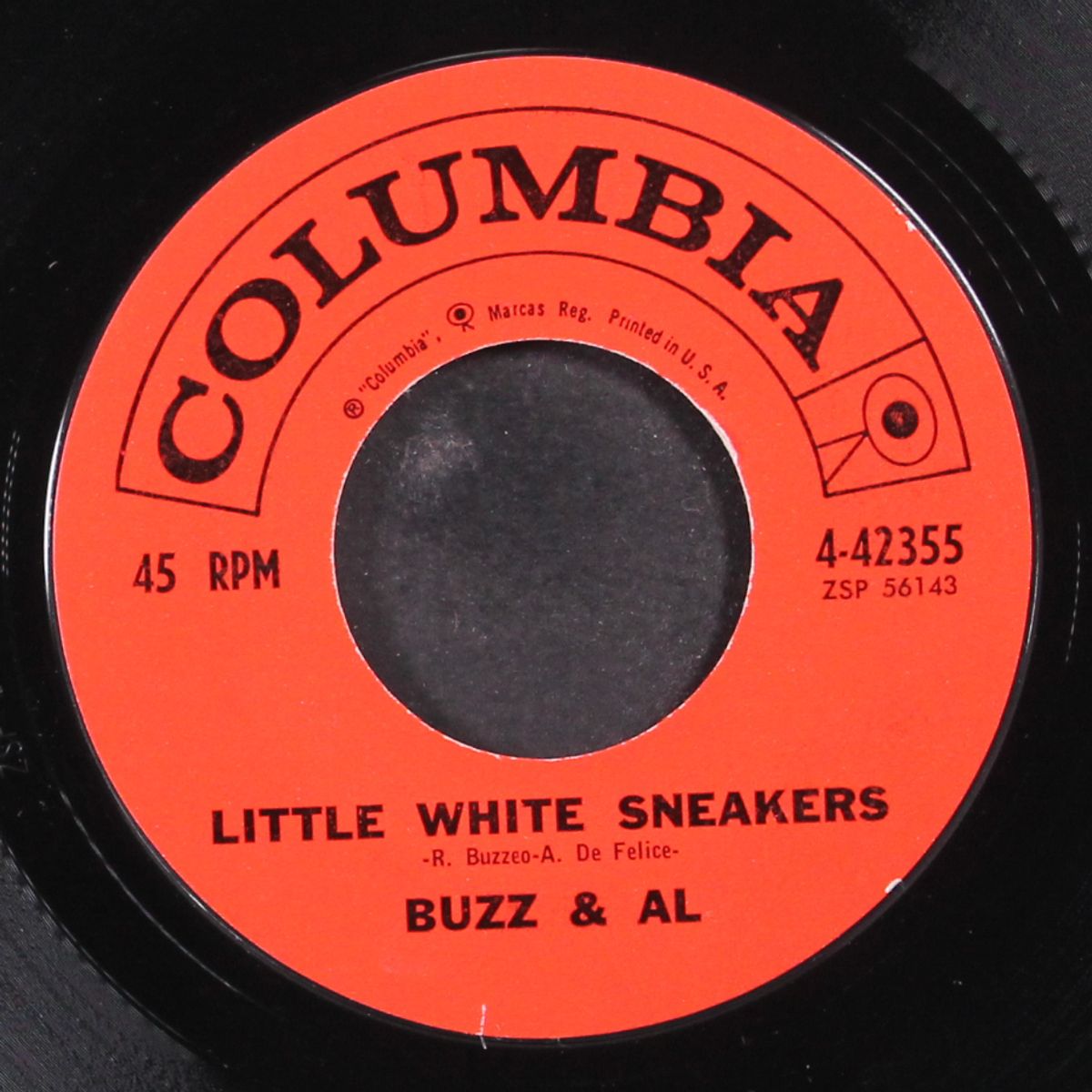 little white sneakers by BUZZ & AL
