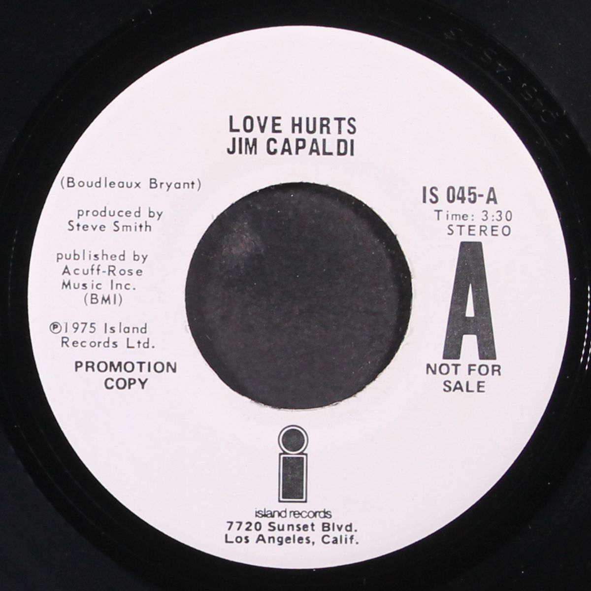 love hurts by JIM CAPALDI