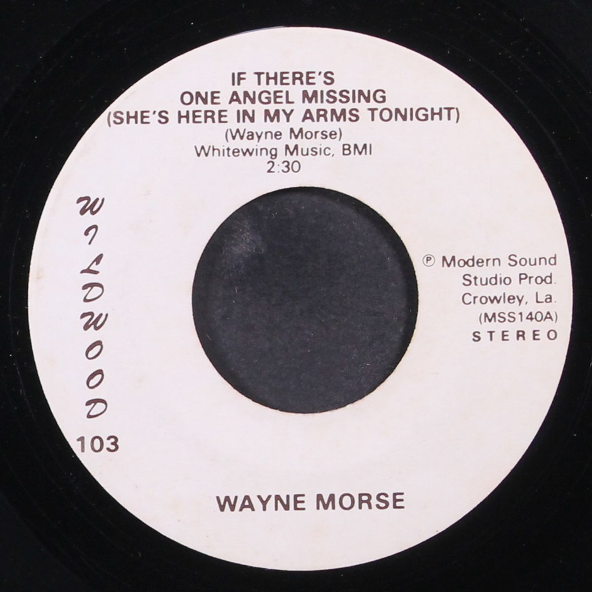 if there's one angel missing by WAYNE MORSE