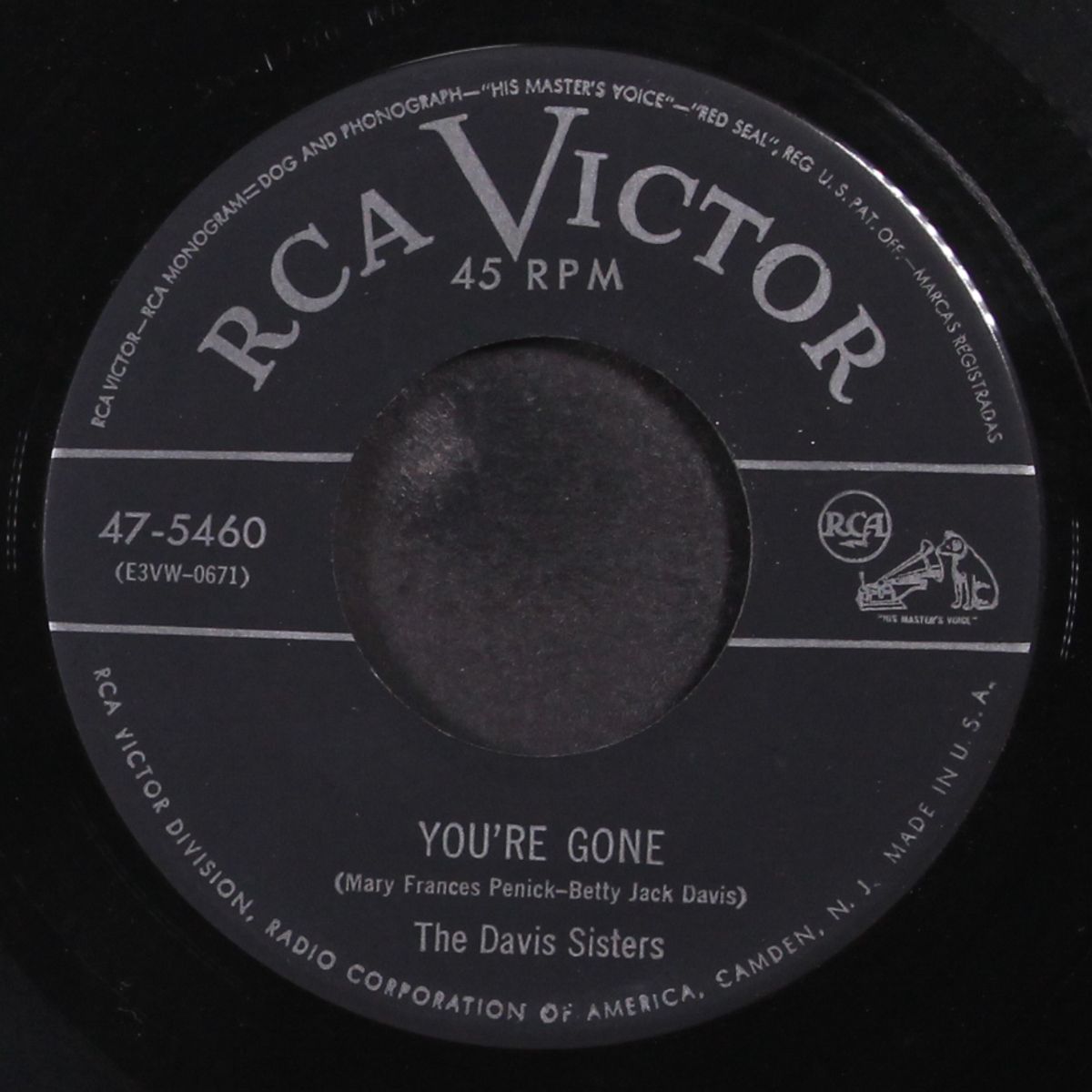 you're gone by DAVIS SISTERS