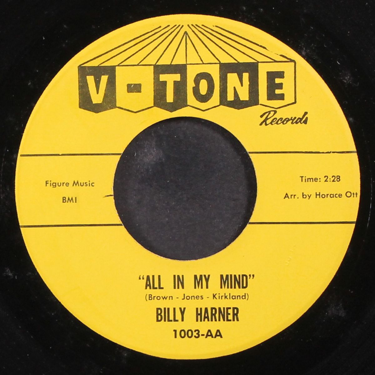 all in my mind by BILLY HARNER