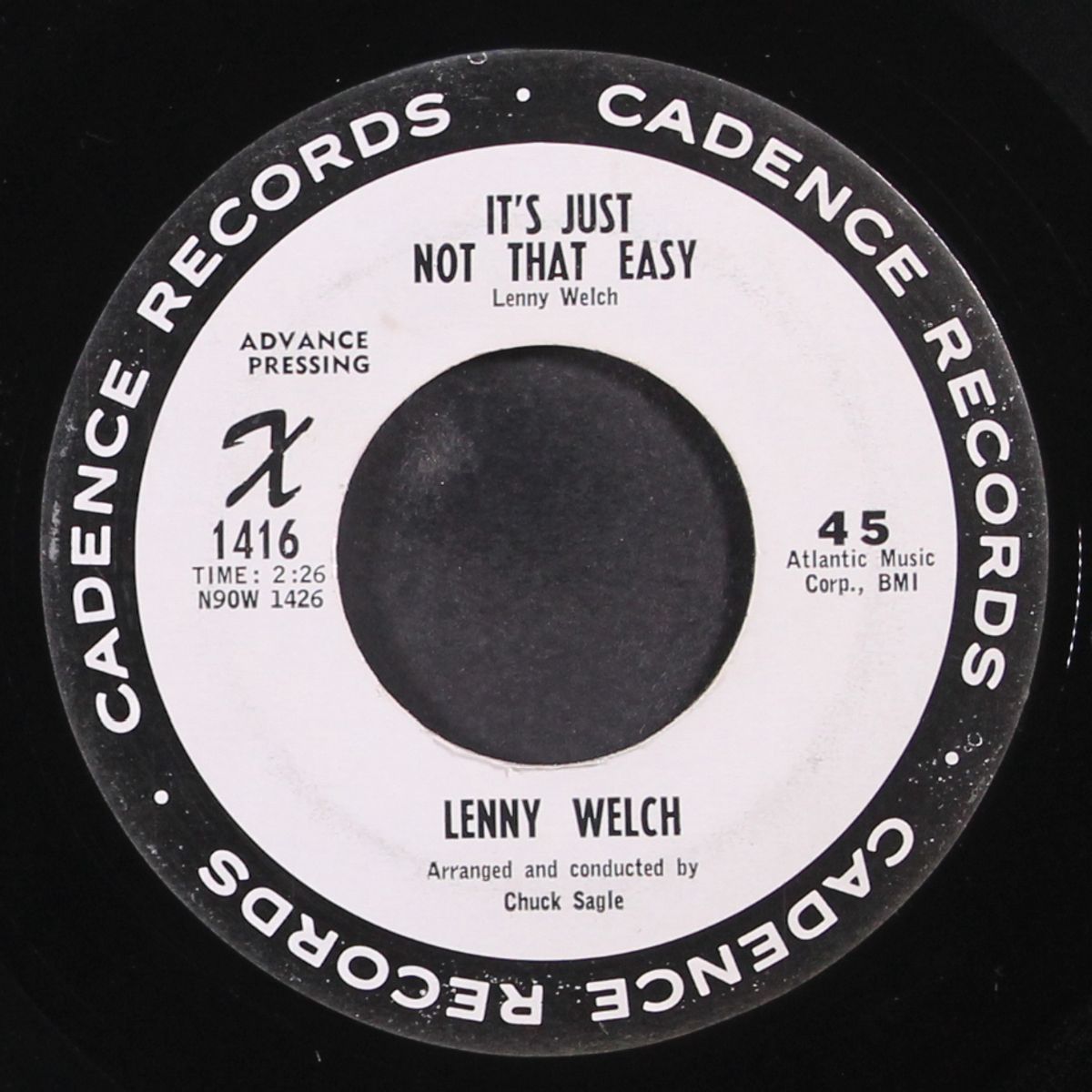 it's just not that easy / mama, don't you hit that boy by LENNY WELCH