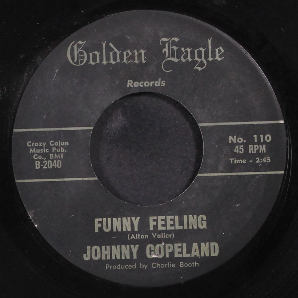 funny feeling / i'll be around by JOHNNY COPELAND