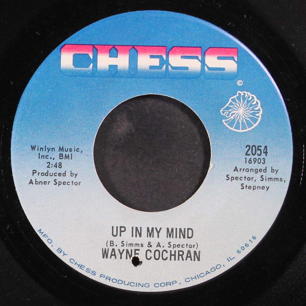 up in my mind / you can't judge a book by it's cover by WAYNE COCHRAN