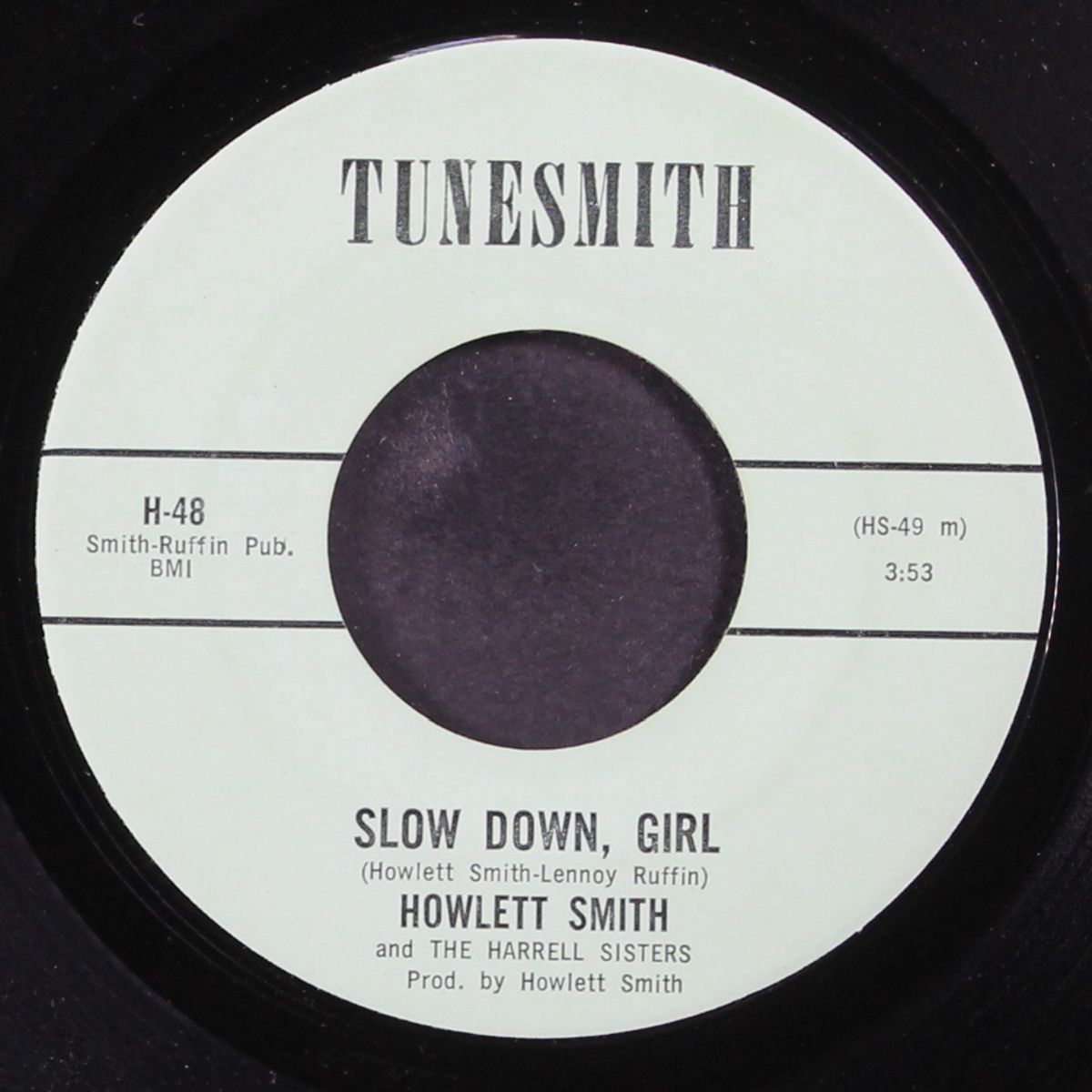 slow down, girl / my son by HOWLETT SMITH