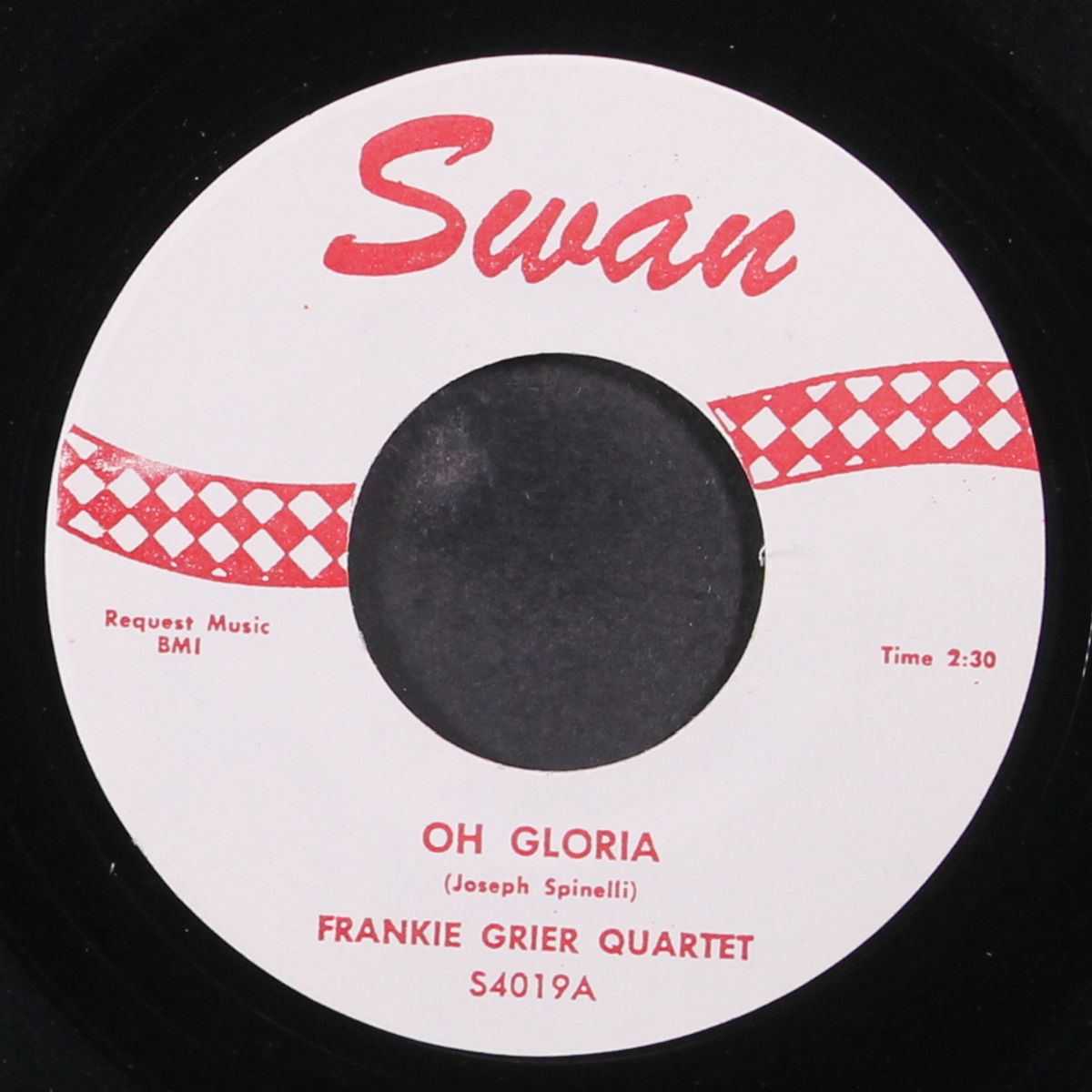 oh gloria / lonesome for you by FRANKIE GRIER QUARTET