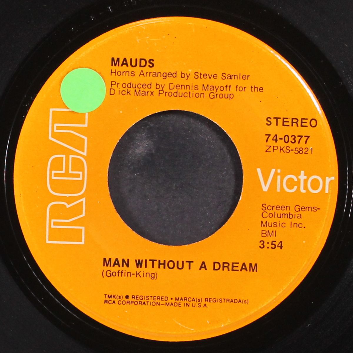 man without a dream / forget it i've got it by MAUDS