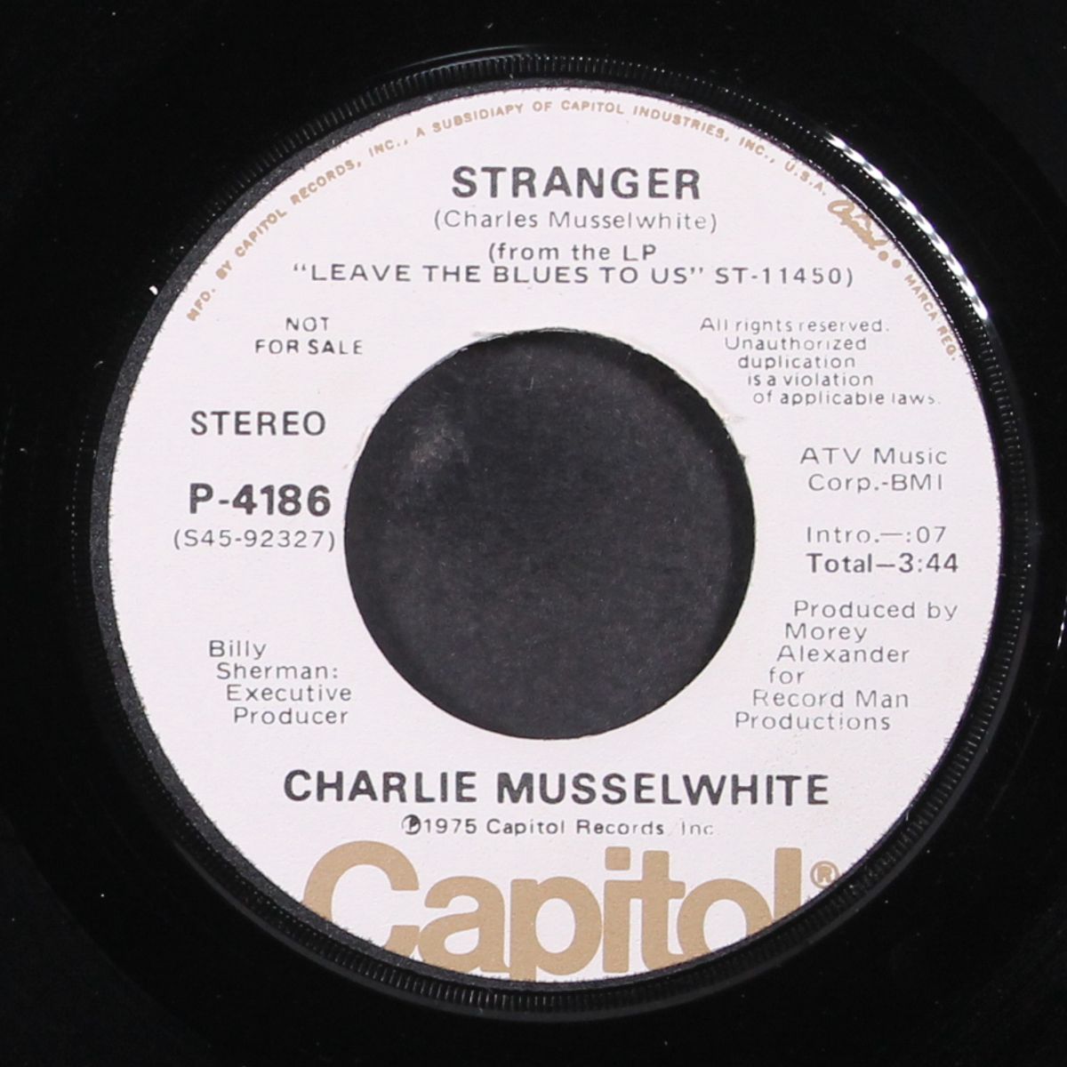 i'm a business man by CHARLIE MUSSELWHITE