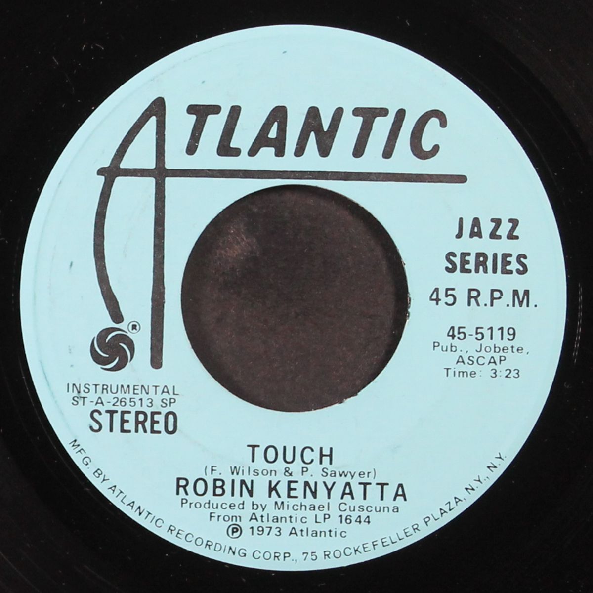 touch / temptation took control of me by ROBIN KENYATTA